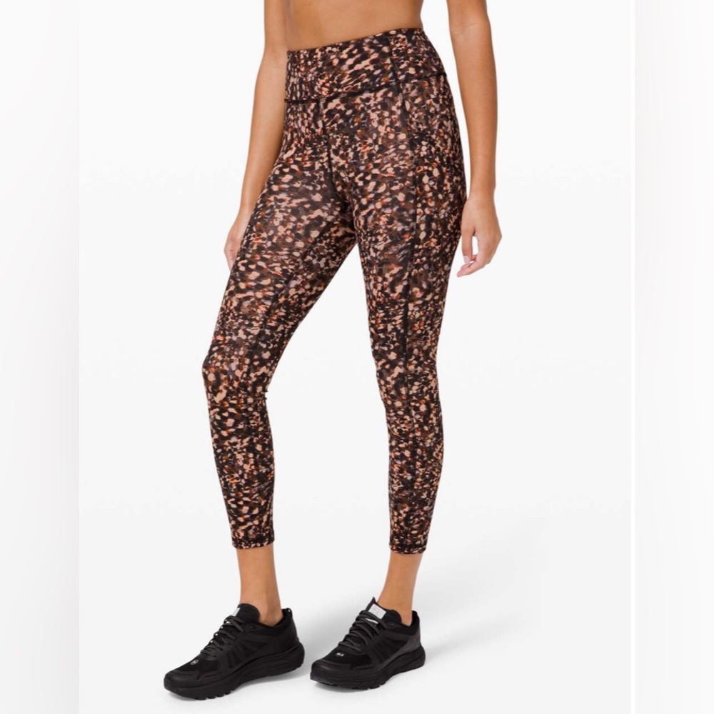 NWOT Lululemon Womens Multicolor
High Rise Tight Motion Invigorate Leggings Sz 4